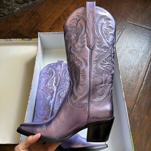 Purple Jeffrey Campbell boots